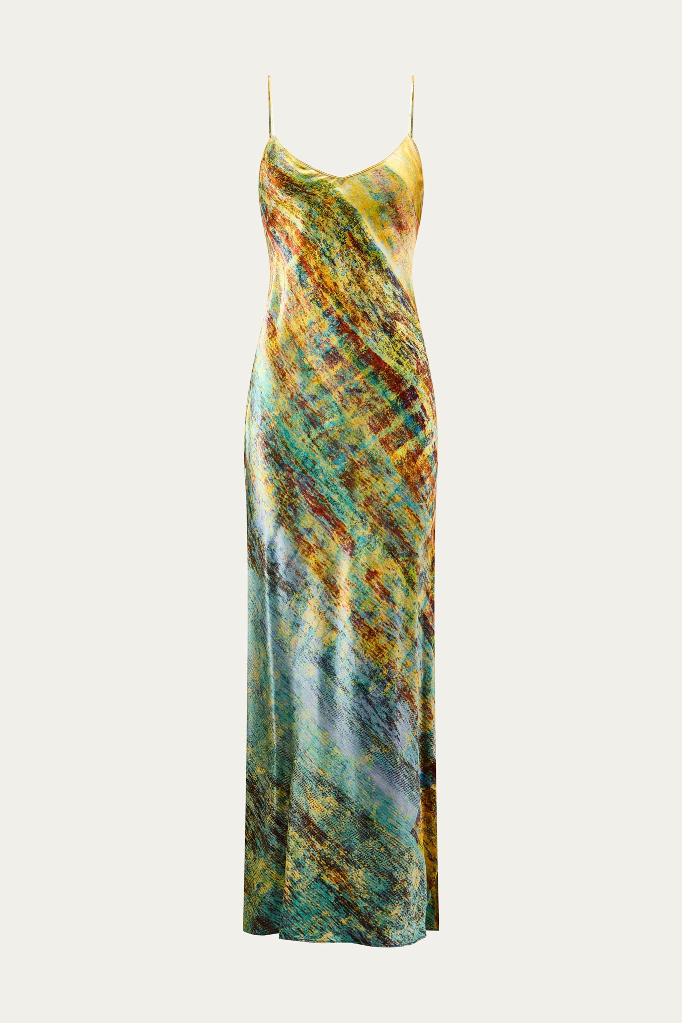 Milos Silk Satin Slip Dress