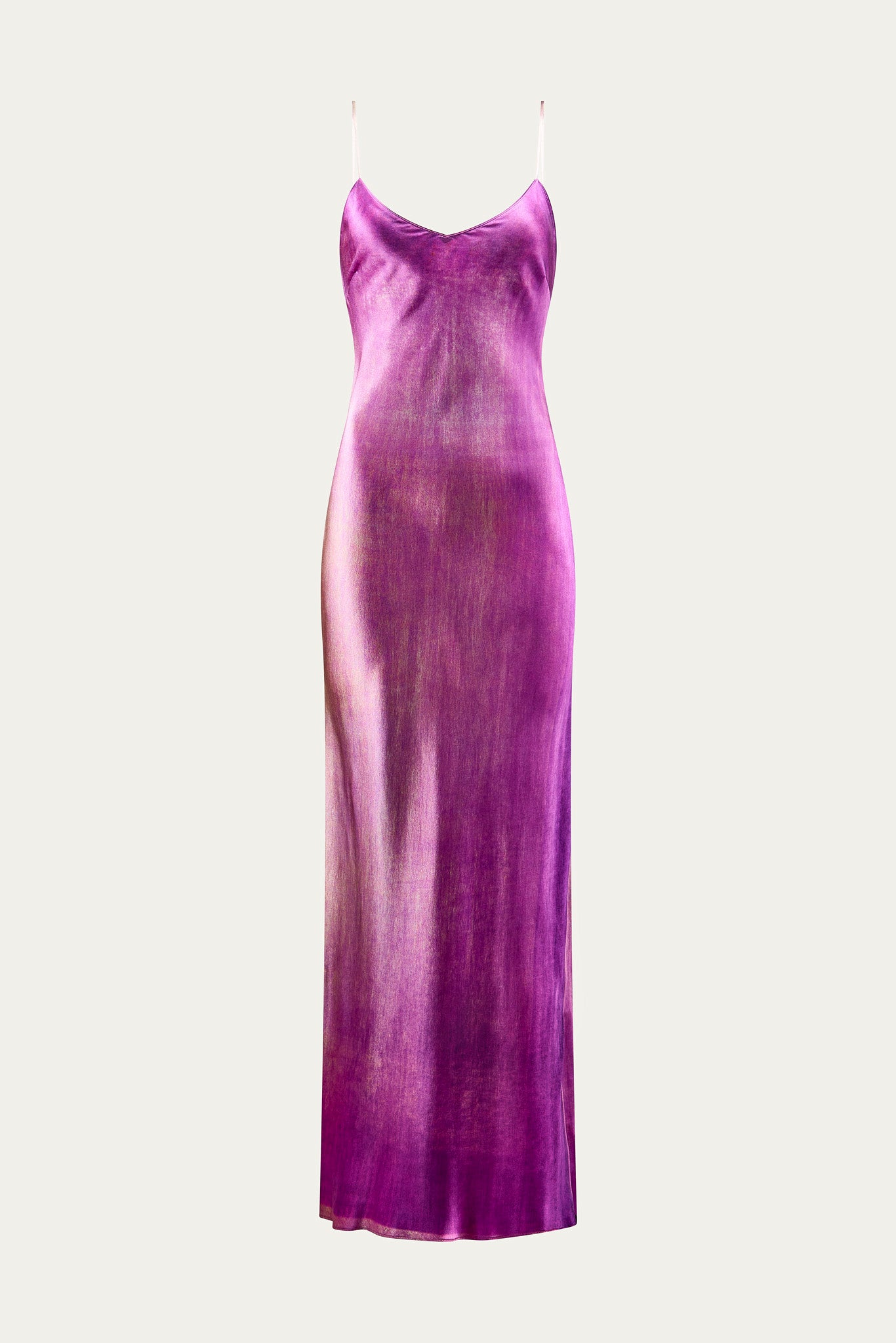 Rhodonite Silk Satin Slip Dress