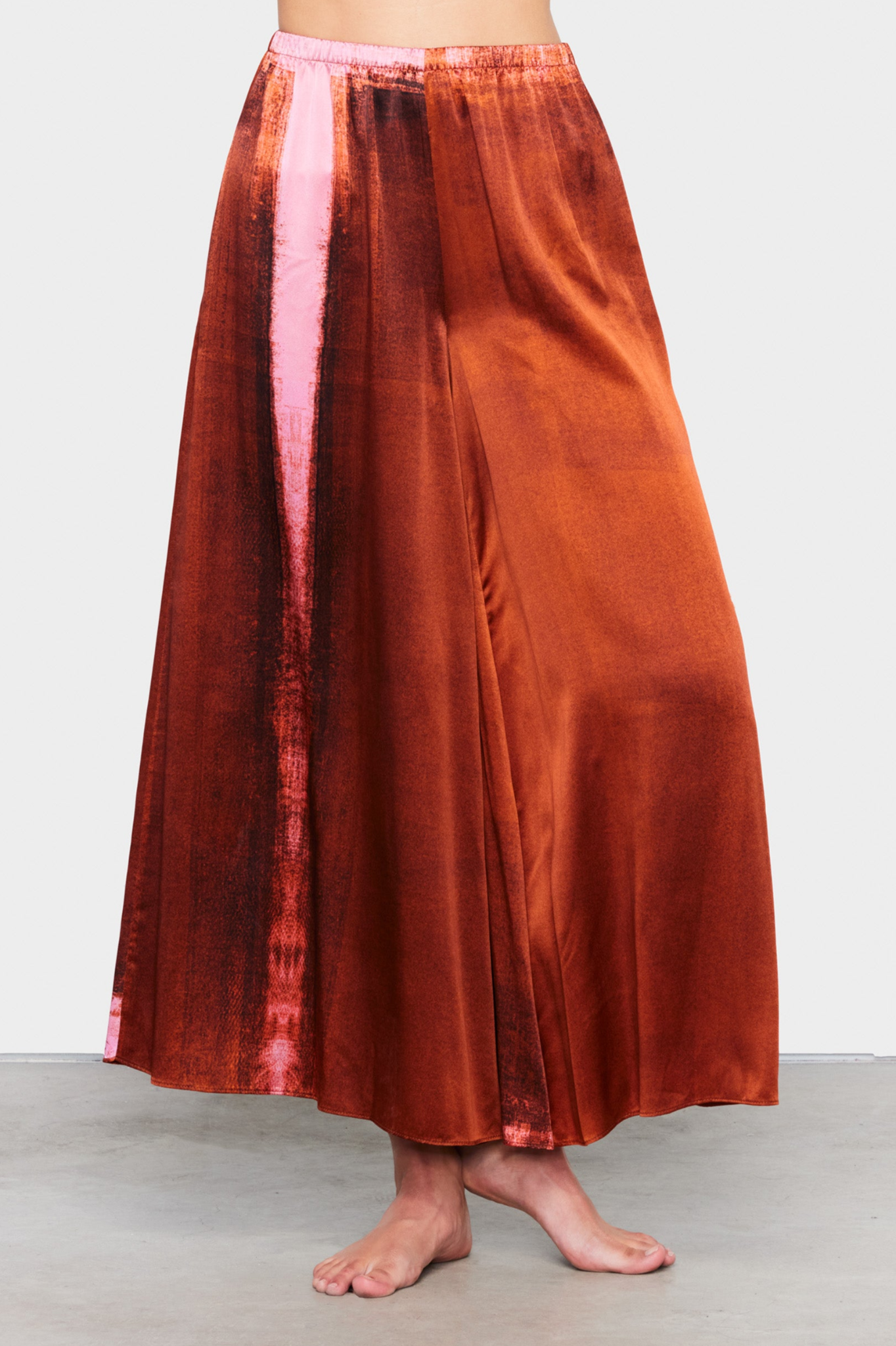 TX2 SH14 | Silk-Satin Barnett Culotte