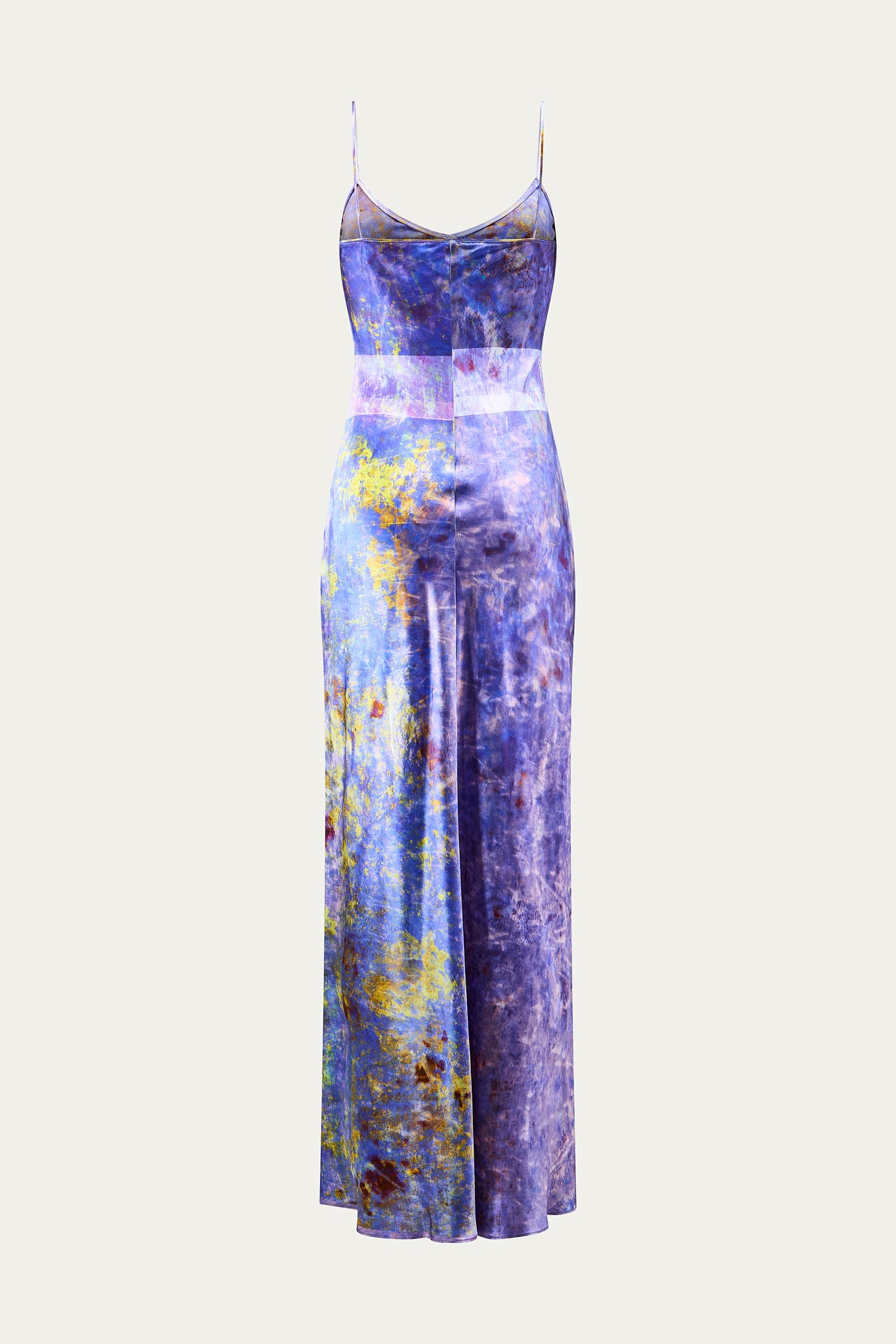 Valensole Silk Satin Slip Dress